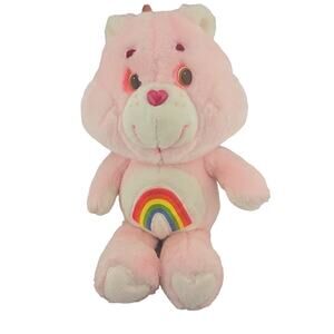 Vintage Kenner Care Bears Cheer Bear Plush Toy 1983 Teddy Bear 12 Inches